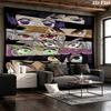 Demon Slayer Wall Tapestry Aesthetic Wall Hanging Printed Fabric Blanket Decorative Tapestries For Bedroom Living Room Home Decor
