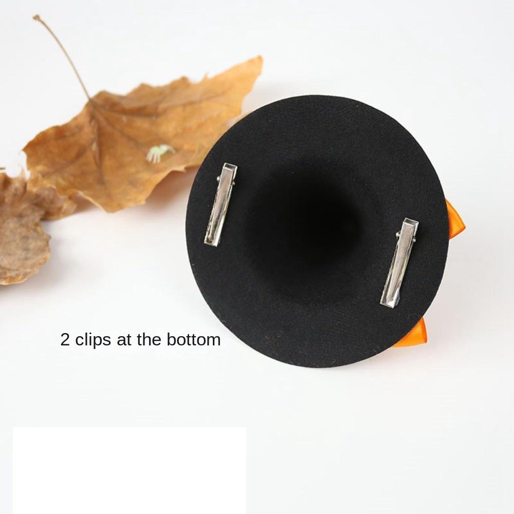 

Дизайн когтей Шляпа ведьмы Шпилька Тряпичная ткань Коготь Шляпа волшебника Забавные аксессуары для волос Хэллоуин