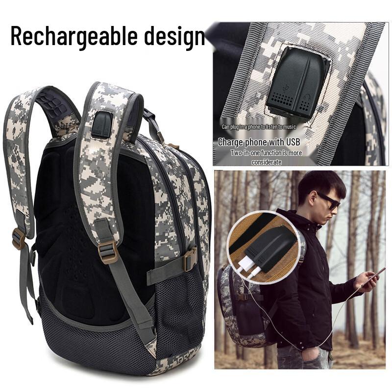 Li Shen Men's Outdoor Hiking Backpack