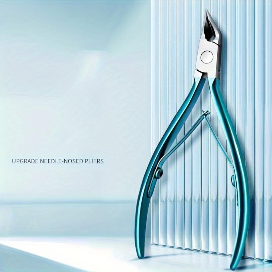 Nail Cutter Cuticle Nippers Profesional Ingrown Toenail Scissors Dead Skin Removal Stainless Steel Nail Clipper Pedicure Tool