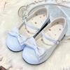 Summer new sweetheart full price story 2025 round original cute heart round head bow single shoes