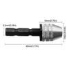 Impacting Drill Adapter Drill Bit Adapter for Impacting Driver Converters Keyless
