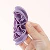 2-In-1 Silicone Folding Portable for Makeup Brush Cleaning Bowl with Drying Rack, a Tool for Cleaning Beauty Brushes