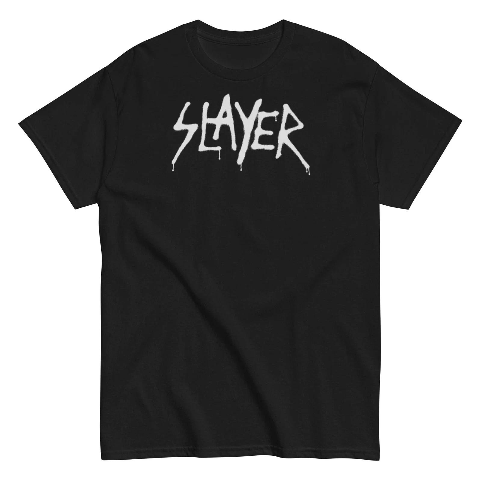 Slayer - White Drip Logo T Shirt XXXL