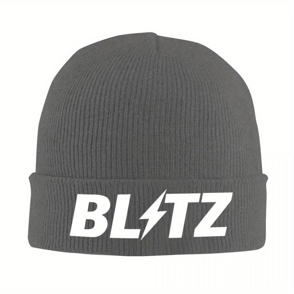 Blitz JDM Knitted Hat WoUnisexs Unisexs Beanie Autumn Winter Hats Drifting Motorsport Hondaed Warm Cap