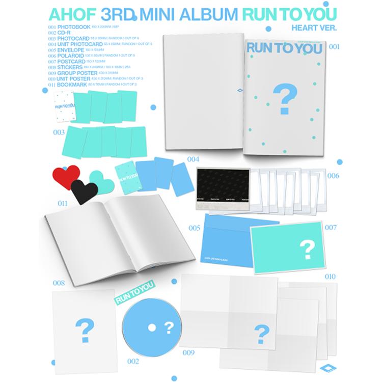 AHOF [RUN TO YOU] 3rd MINI ALBUM (PHOTOBOOK Ver.)