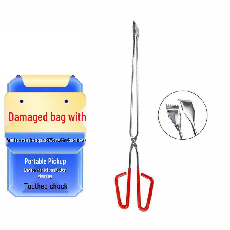 Stainless Steel Trash Grabber Tongs