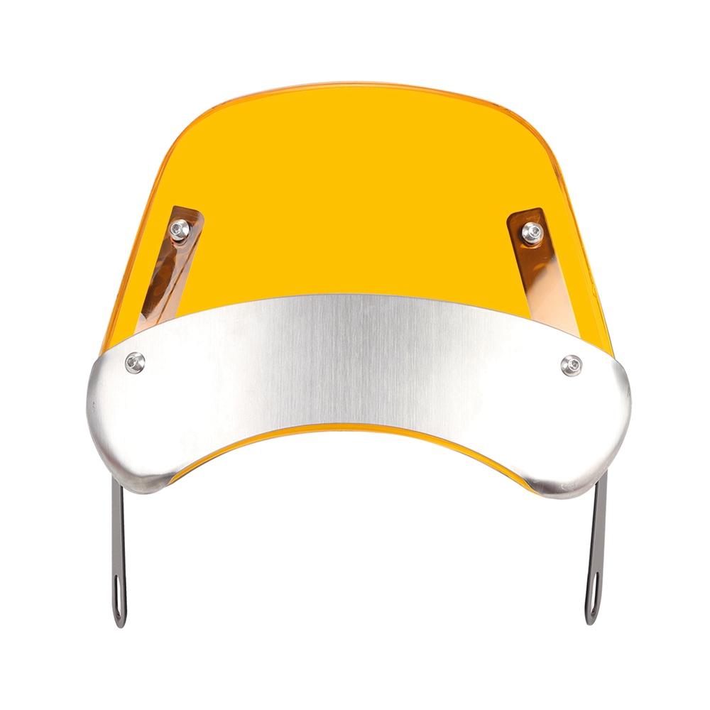 Univerzální čelní sklo pro motocyklové světlomety, deflektor větru, čelní sklo pro většinu modelů