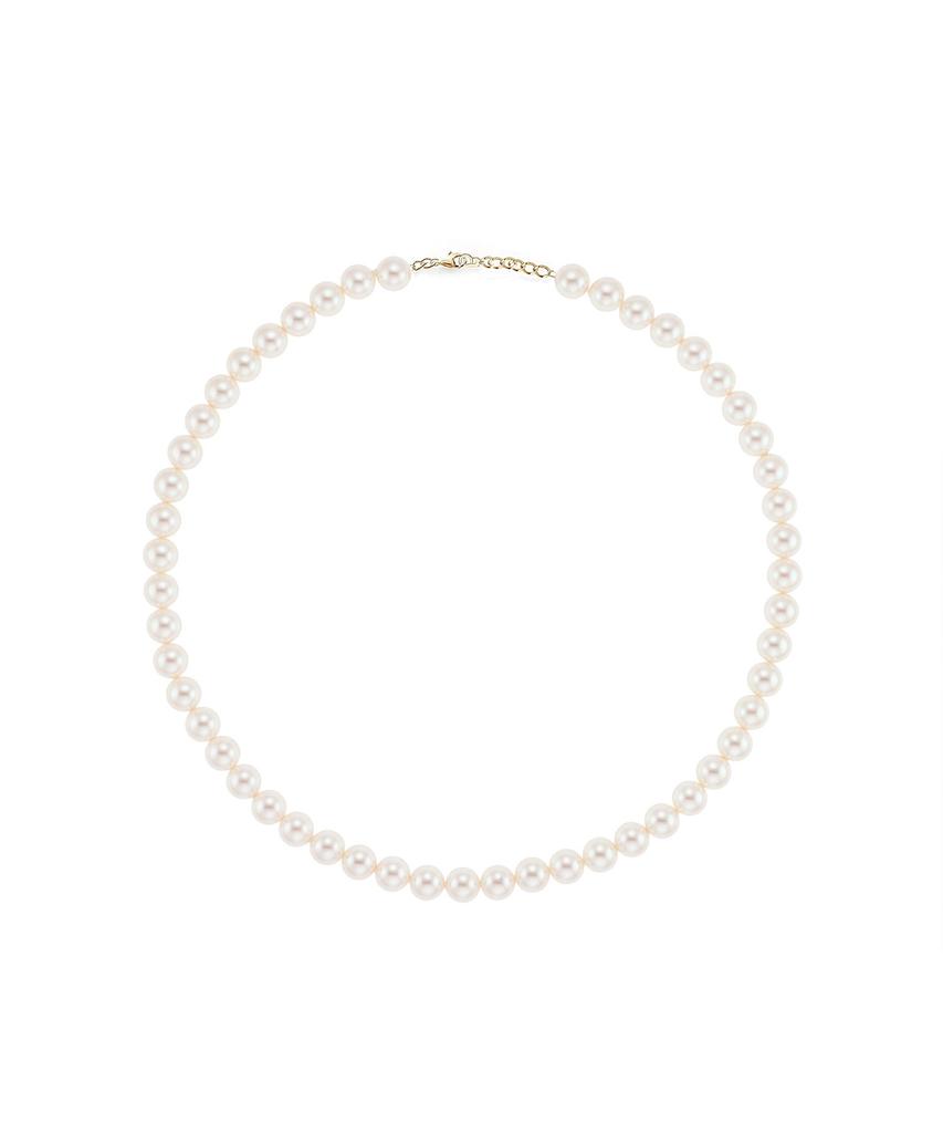 Lloyd Essentials White Pearl 14K Gold Necklace L (8Mm) Lnn25046G
