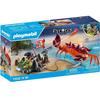 Plastic Construction Set Playmobil Pirates Battle with a Giant Crab