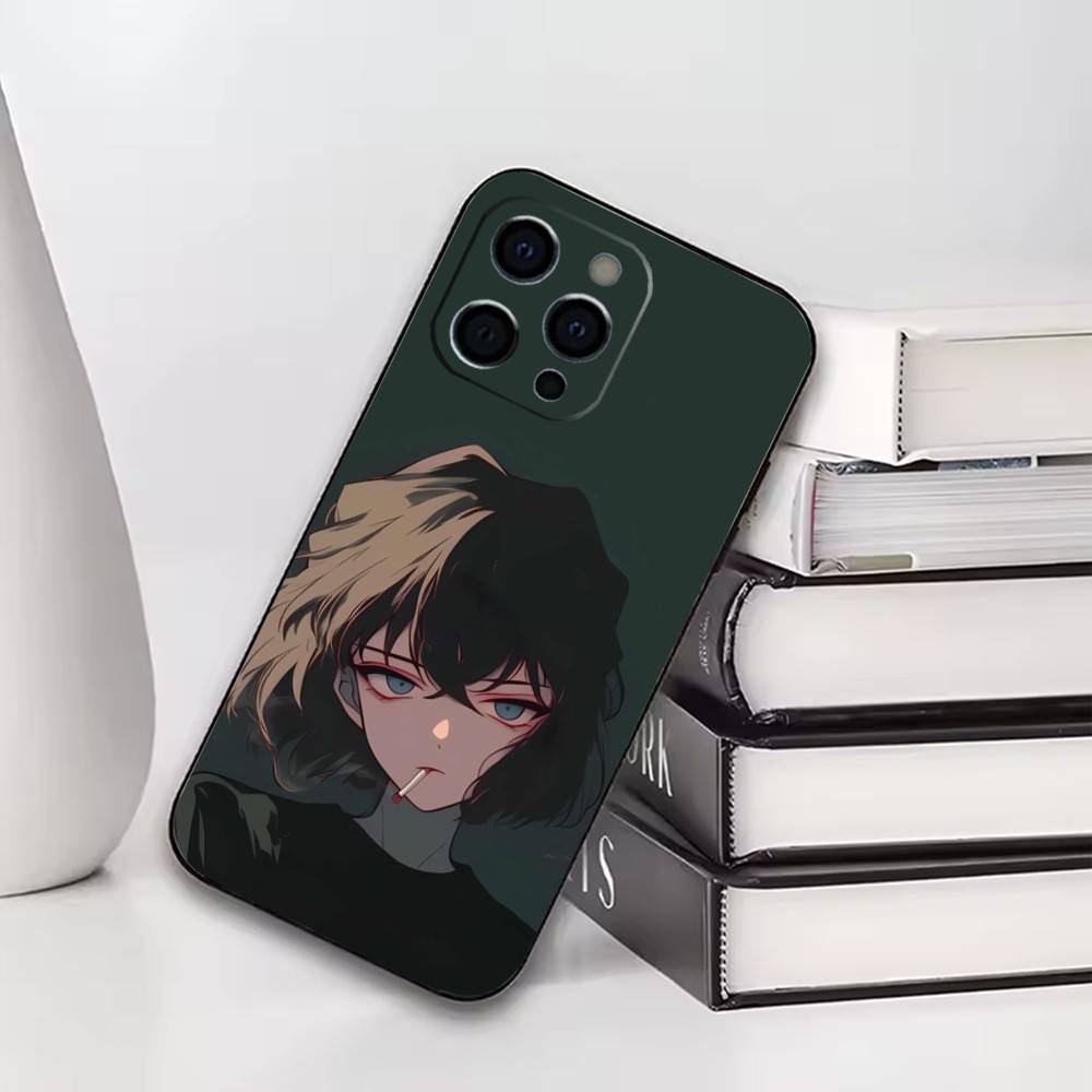 

Psycho-Pass Akane Tsunemori Phone Case For iPhone17,16,15,14,13,12,11 Plus,Pro Others Soft Black Cover iPhone13PRO