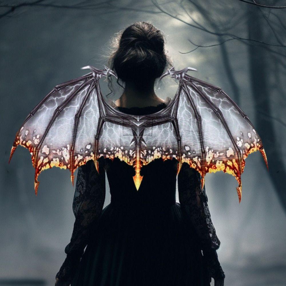 Vliesstoff Halloween Drachenflügel Gummiband Cosplay Flügel Kostüm Erwachsener