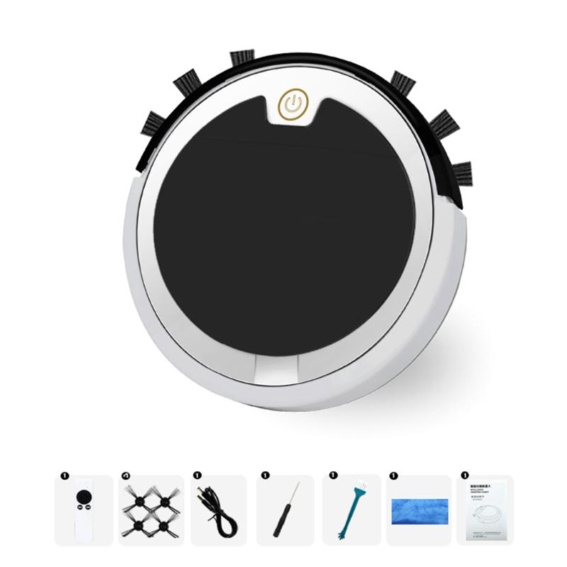 Bezdrátové automatické robotické vysavače s dálkovým ovládáním Sweeping Vacu Mopping 3 v 1