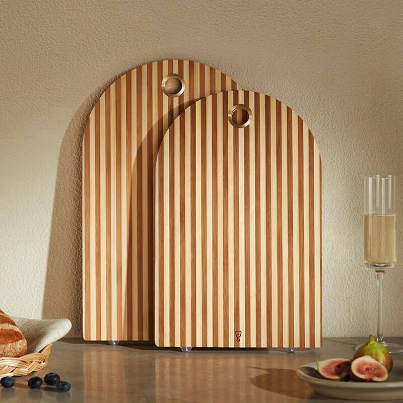 Spliced Bamboo Double-Sided Cutting Board