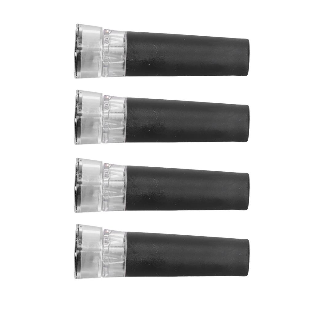 4 st Vakuumvinstoppar Saktar ner oxidationen Bevarar färskheten Läcksäkra Hållbara Återanvändbara Vinflaskproppar