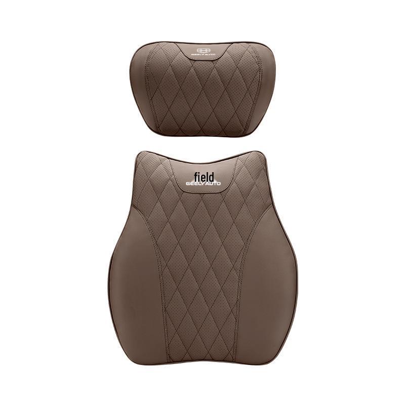 Geely Car Headrest & Lumbar Support Cushion for Xingyue L, Boyue, Binyue, Vision X3, X6, Haoyue, ICON, Emgrand S