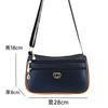 Spring new multi-layer zipper single shoulder women's small bag trend oblique span shell bag large capacity