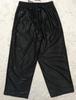 [USED] Oversized! Adidas Coated Wide Leg Track Pants in Black, Size 2XL