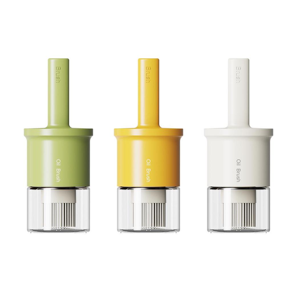2023 Food-Grade Silicone Oil Bottle Brush for Cooking, Baking, BBQ, and Pancakes.