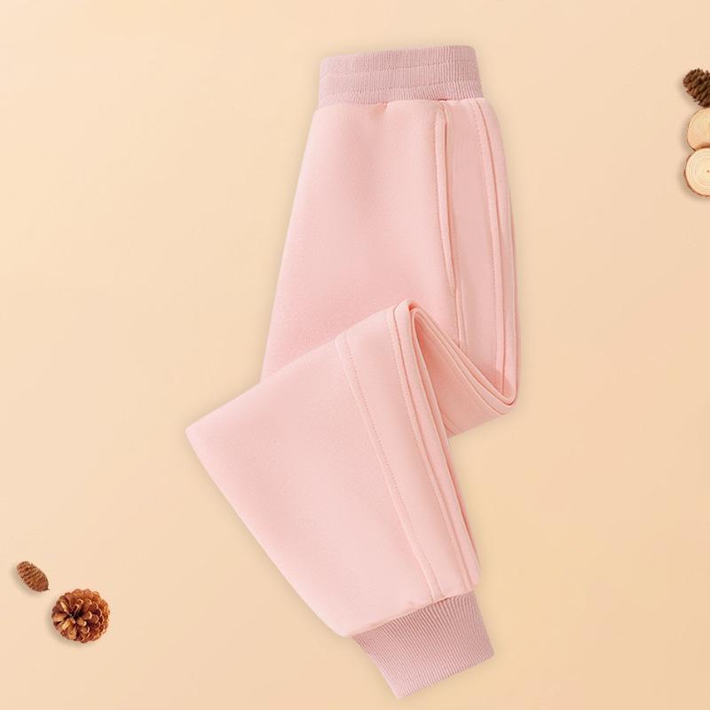 Girls' Skin-Friendly Breathable Sweatpants - Spring & Autumn Versatile Sportswear 2026
