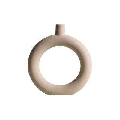 Nordische minimalistische Keramikvasen-Ornamente Trockenblumenarrangement Fabelhafte Dekoration für Wohnen