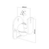 Cabletech Speaker Mount