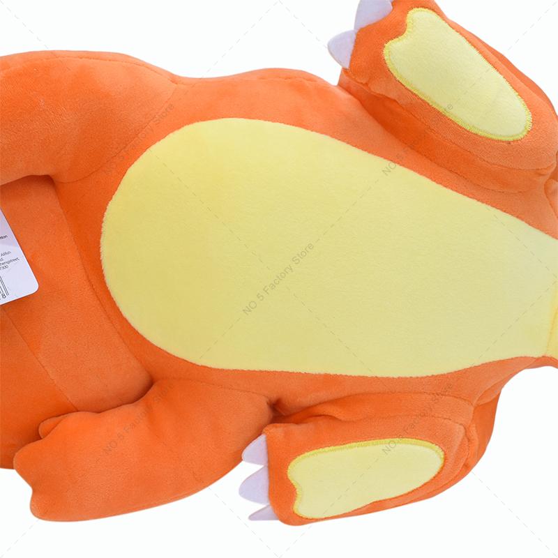 Original  Sleeping Charmander Plush Pillow Soft Stuffed Toy Japan Anime Dragon Plush Doll Gift For Children 55Cm