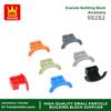 73Pcs/lot 98282 Mudguard 4x21/2x1 Block Moc Hue Arch Round Wheel Fenders Compatible with Brick DO-IT-YOURSELF Children Plaything Assembly