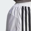 adidas Pacer Training 3-Stripes Woven High-Rise Shorts Women Shorts White IS2171