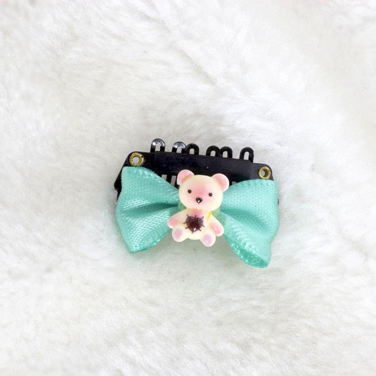 Bowknot Hair Clip for Yorkie, Maltese, Bichon & Pets