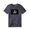 Flaga piracka Jolly Roger (Miecze), T-shirt z mieszanki bawełny i poliestru