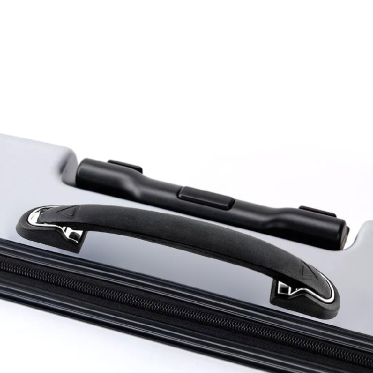 Suitcase Box Telescopic Handle Pull 219mm Long Strap Handles Black