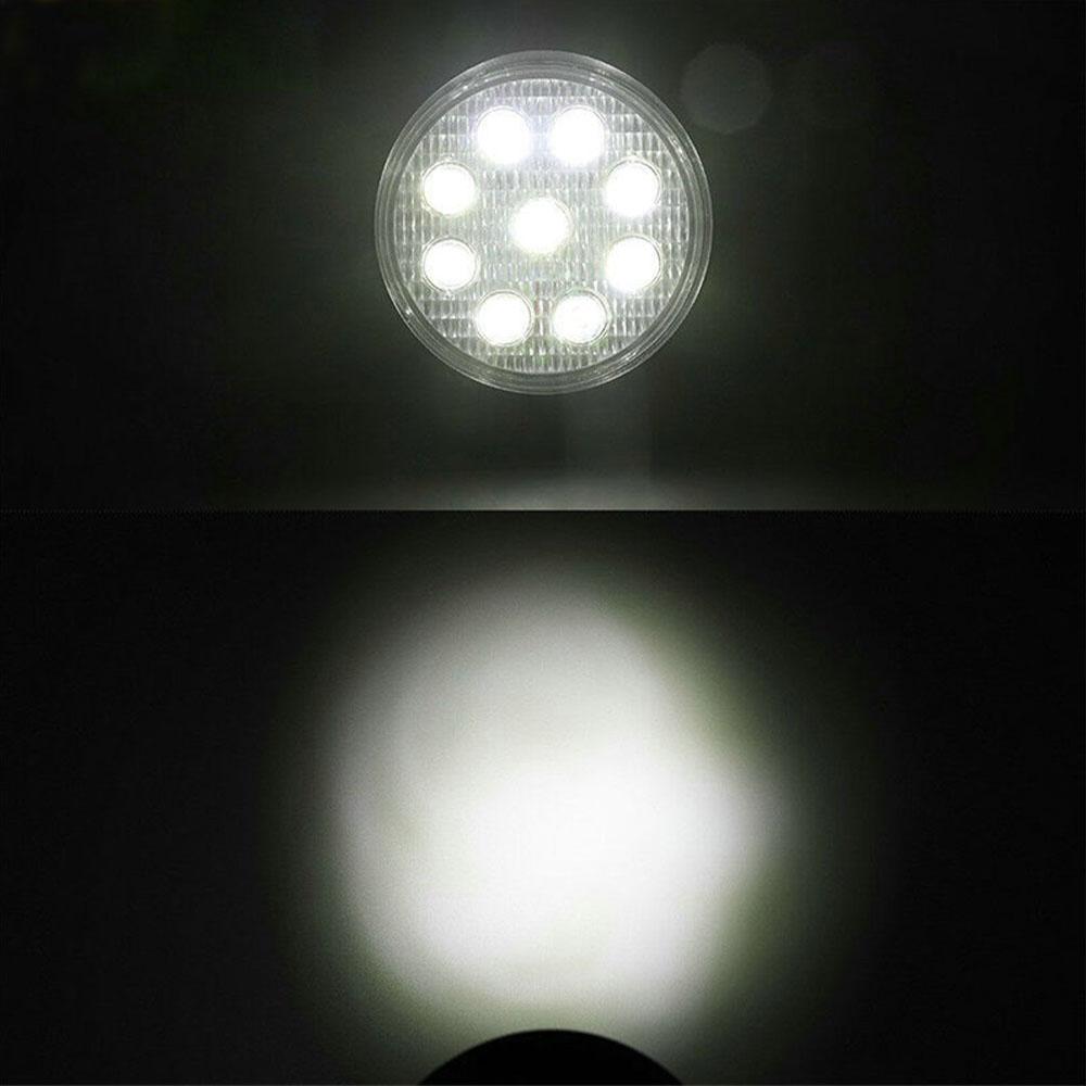 Car Led Light bar 27W 48w Led bar 16barra Square Spotlight Off Road LED Work Light 12V 24V for Car Truck 4X4 4WD SUV ATV
