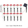 Garden Mushroom Lamp Accessories Art Gardening Gifts Pathway Light Landscape Ornament for
