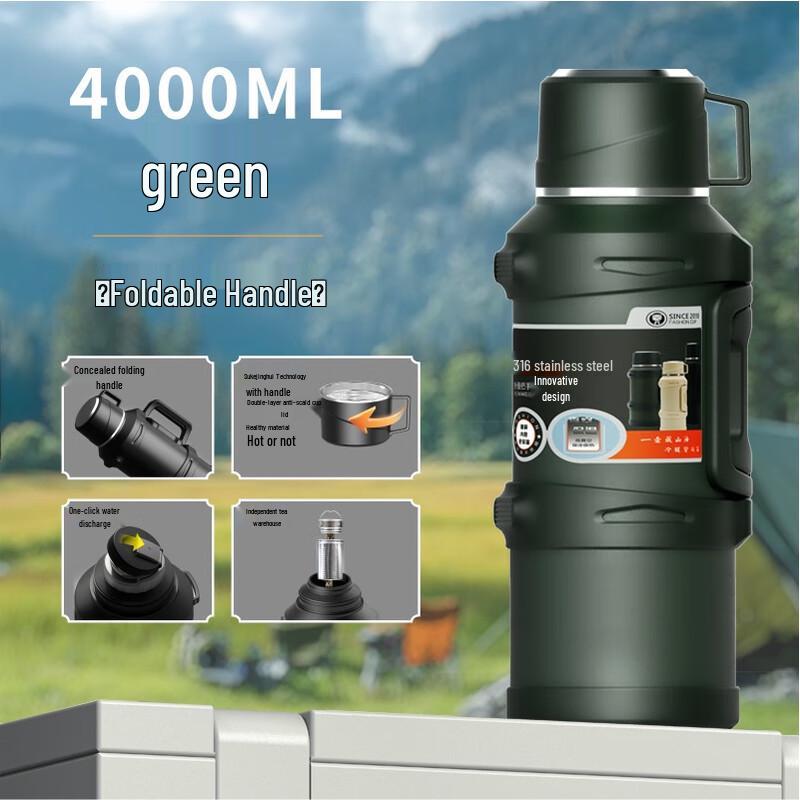 

Changqi 4.0L Stainless Steel Insulated Flask