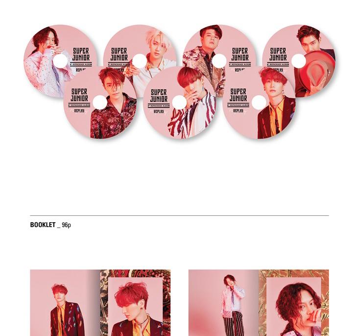 Super Junior 8th Repackage Album : Replay