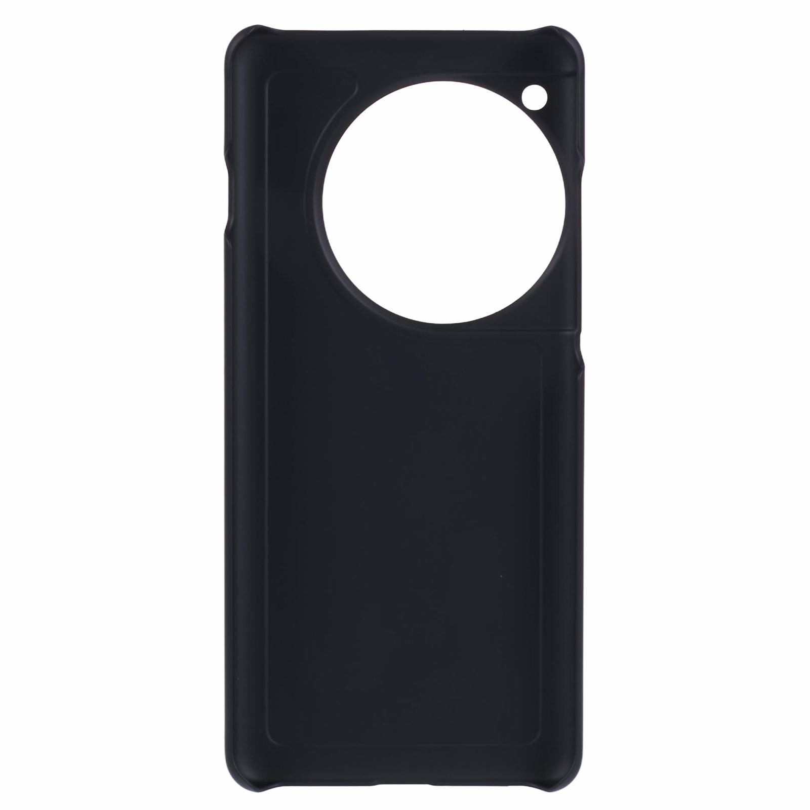 

For OnePlus 12 5G Hard PC Case Anti-fingerprint Rubberized Phone Shell Black