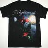 Inspired Nightwish Band Short Sleeve Cotton Basic Black All Size T-Shirt Unisex T-Shirt