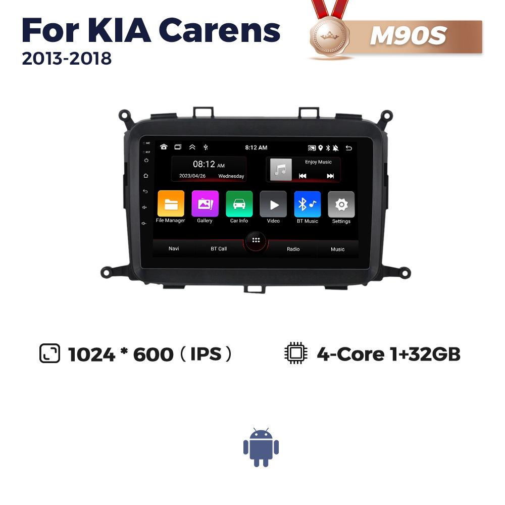 Navifly Android 13 Car Radio For Kia Carens RP 3 III 2013-2019 Multimedia Video Player GPS Stereo Wireless Carplay Auto Systems