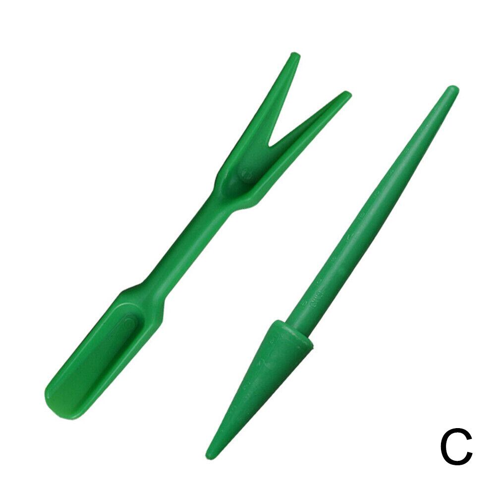 

Набор инструментов для пересадки растений, маленькие инструменты для пересадки цветов, вилка для сада, Hor A5O7 green-2PC