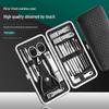 19-Piece Slant-Edge Nail Clipper & Ear Pick Manicure Set