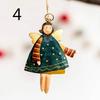 Party Decorations Gift Christmas Pendant Xmas Tree Doll Hanging Metal Ornaments DIY Christmas Day Santa Angel Claus