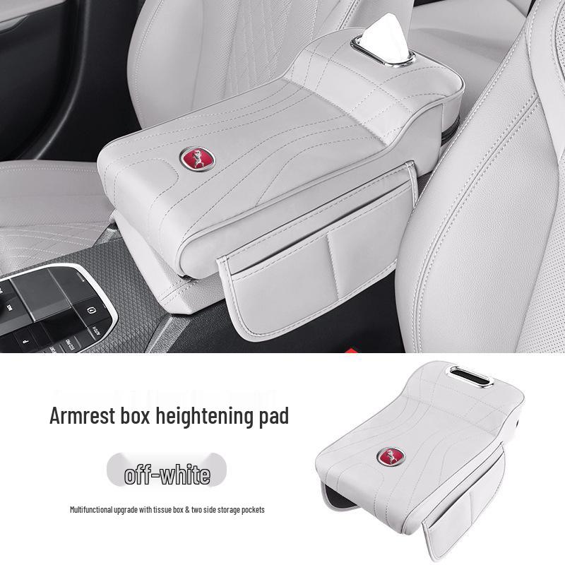 Armrest Heightening Pad with Tissue Storage for Hanteng X5/X7/X8/V7/RED 01 Xingfu e+