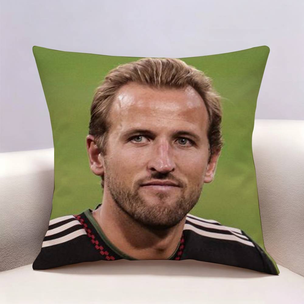 HHarry Kane football Doublesided print Pillow Case for Sofa Living Room Home office Decor Protective Cover