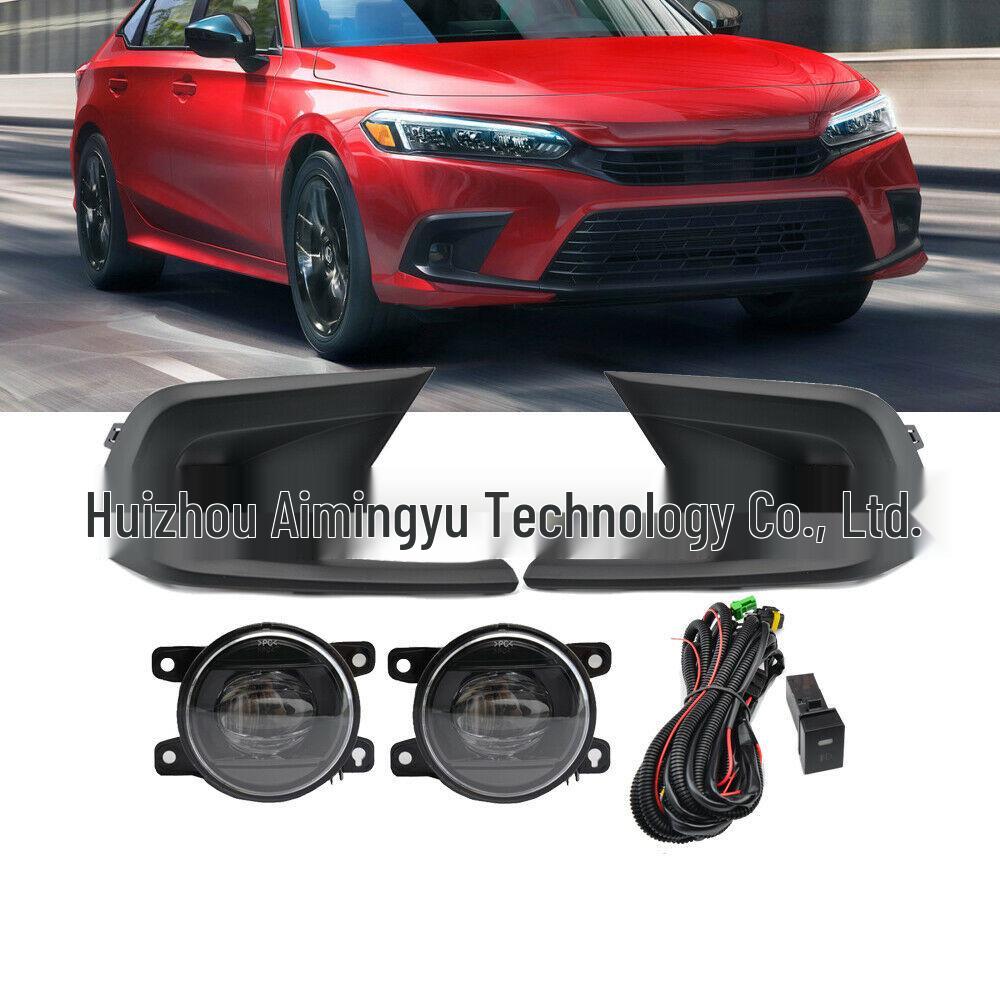 Front LED Fog Light Upgrade Kit for 2021-2022 Honda Civic Models