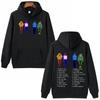 New Chris Brown Rap Hip Hop Hoodies for Men and Women In Autumn Harajuku Hoodies for Street