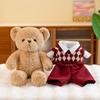 Student Couple Bear Plush Toy Wedding Room Press Doll Confession Bear Ornament Qixi Festival Gift