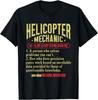 NY BEGRÄNSAD Helikoptertekniker Helikoptermekaniker T-shirt S-5XL Unisex T-shirt