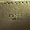 Excellent FENDI Shoulder Bag C'mon Small Brown Leather Women 8BS082 Used