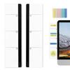 JLPESEAES Sticky Notes for Computer Displays, 2 Pieces (Left and Right), Improve Work Efficiency, Sticky Note Board, Memo Board, Message Board,